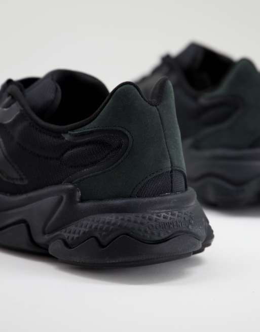 adidas Originals Ozweego Pure sneakers in triple black ASOS