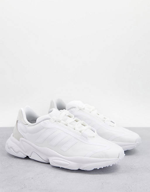 adidas Originals Ozweego Pure sneakers in triple white | ASOS