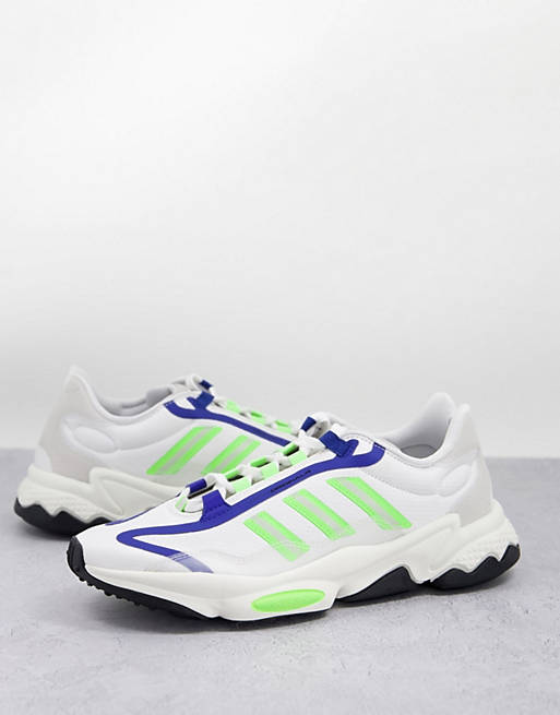 adidas Originals Ozweego pure trainers in off white