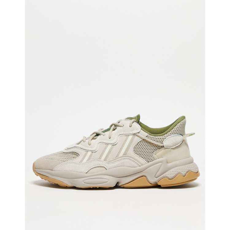 adidas Originals Ozweego Sneaker in Beige und Braun ASOS