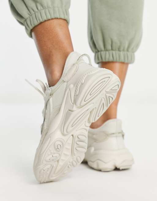 adidas Originals Ozweego Sneaker in Beige ASOS