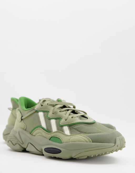 adidas Originals Ozweego Sneaker in Khaki ASOS