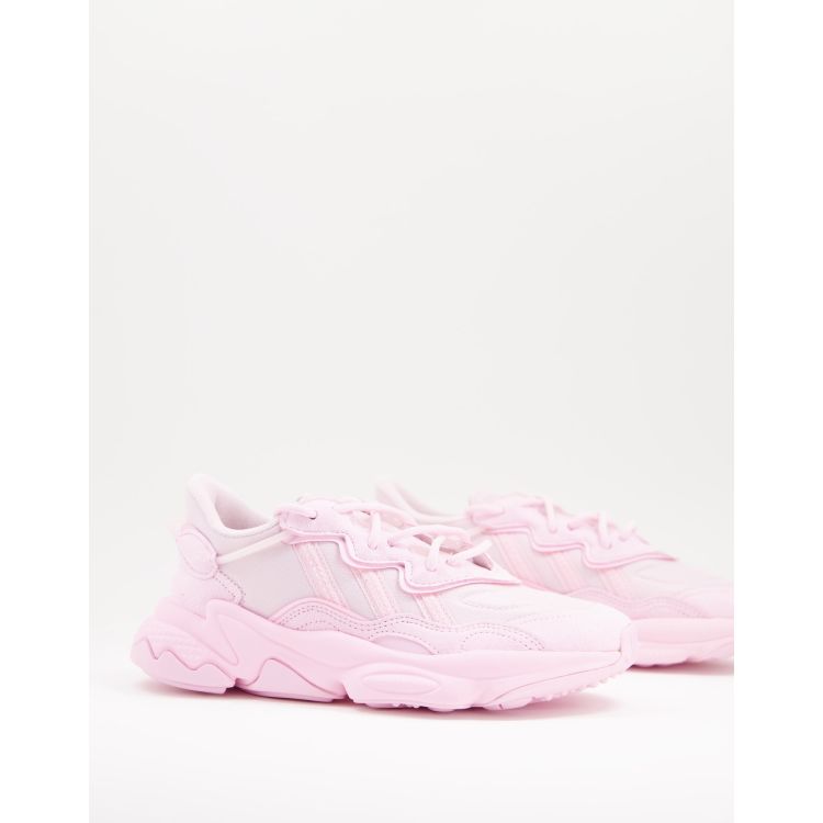 Adidas originals ozweego negras rosa best sale