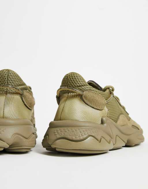 adidas Originals Ozweego Sneaker in Triple Khaki