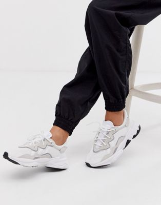 adidas Originals Ozweego trainers in white - ASOS Price Checker