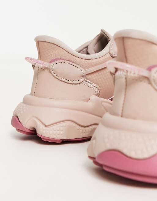 Adidas originals shop ozweego beige pink