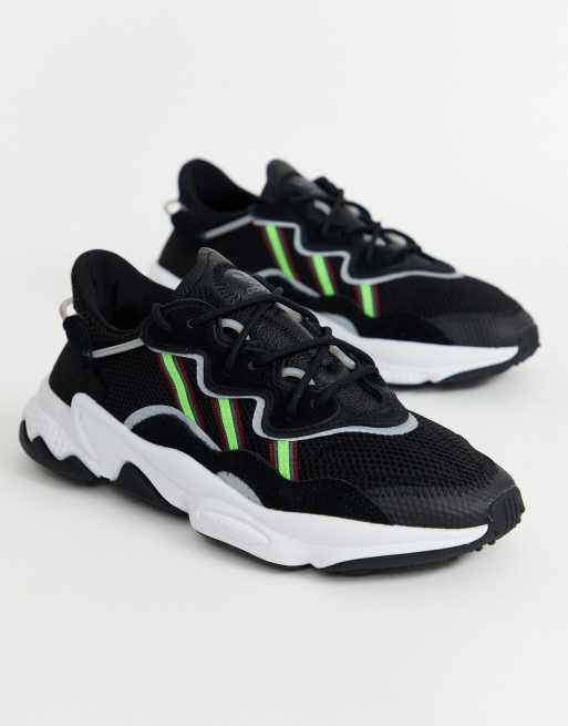 adidas Originals Ozweego sneakers in black