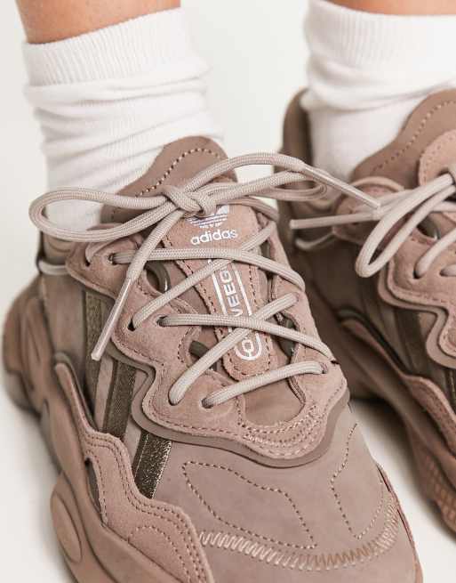 adidas Originals Ozweego sneakers in brown