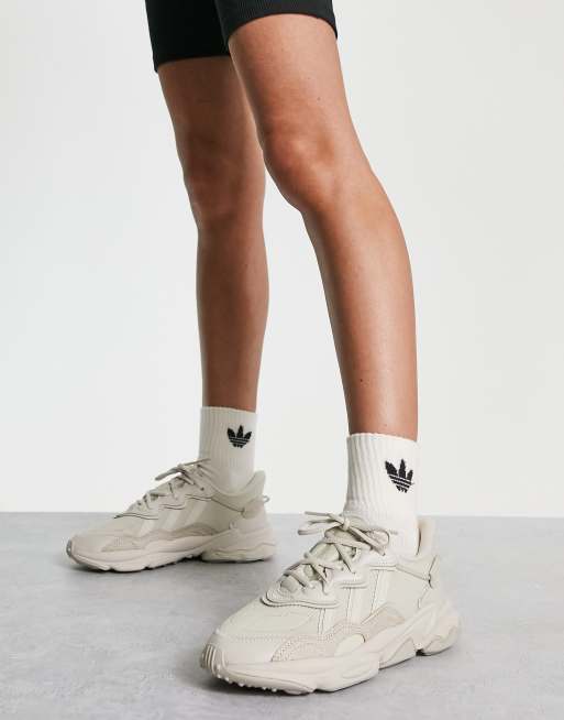 adidas Originals Ozweego sneakers in clear brown ASOS