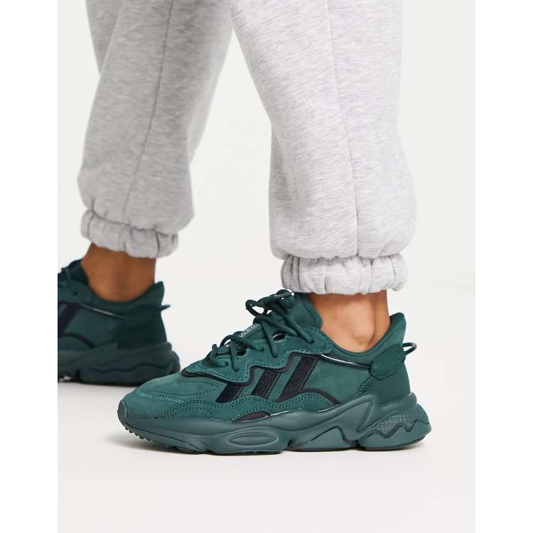 Green adidas trainers on sale women