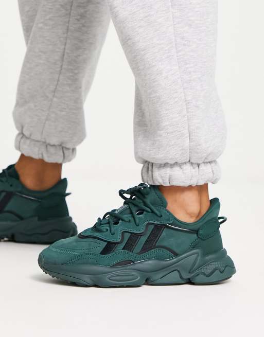 Adidas Originals Ozweego Sneakers In Green Asos 2361