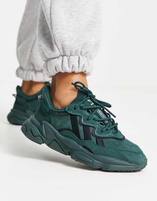 adidas Originals ozweego sneakers in green | ASOS