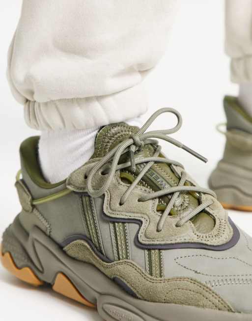 Trace Khaki Ozweego Khaki Damen Soft Vision Ozweego Trace Khaki