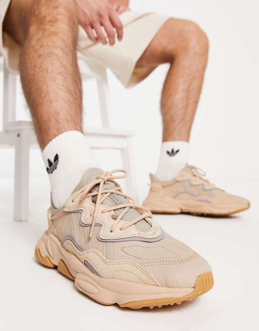 woonadres Eentonig modus adidas Originals Ozweego sneakers in pale nude beige | ASOS