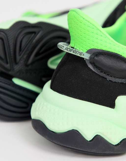 adidas Originals Ozweego sneakers in solar green