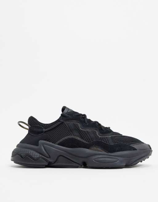 adidas Originals Ozweego sneakers in triple black