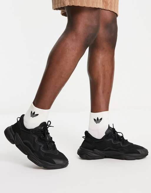 adidas Originals Ozweego sneakers in triple black ASOS