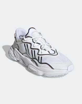 white ozweego sneakers