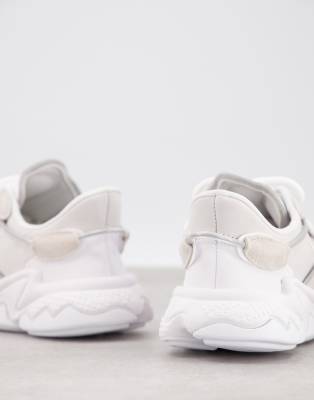 triple white ozweego