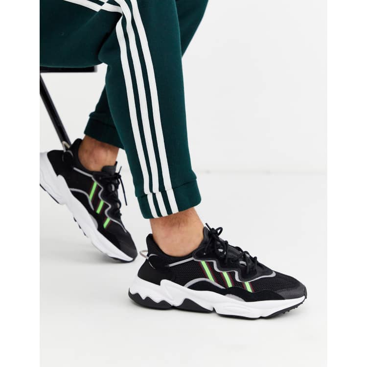 Adidas ozweego negras outlet hombre