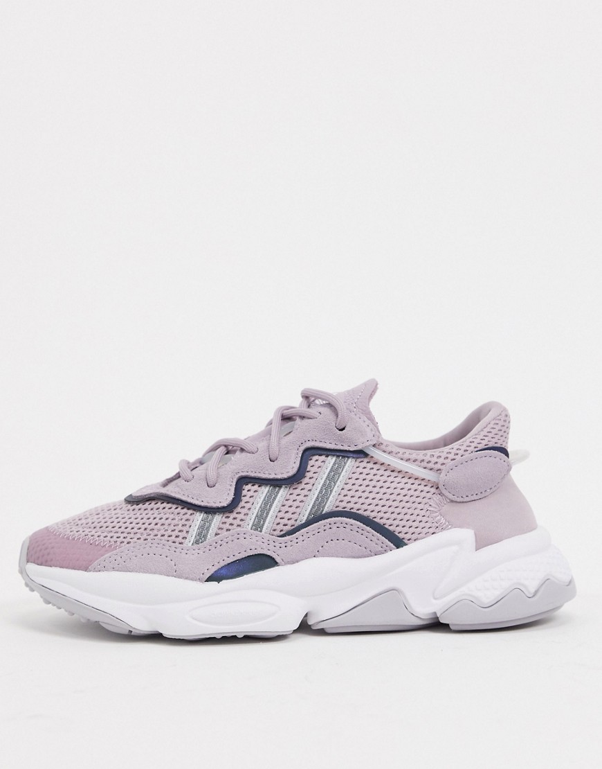 Adidas Originals Ozweego trainers in lilac-Pink