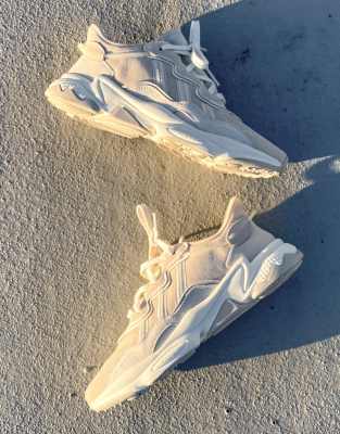 brown ozweego trainers