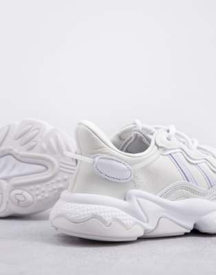 white ozweego trainers