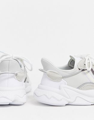 adidas originals ozweego trainers in white