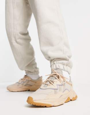 adidas Originals Ozweego trainers in sand - ASOS Price Checker