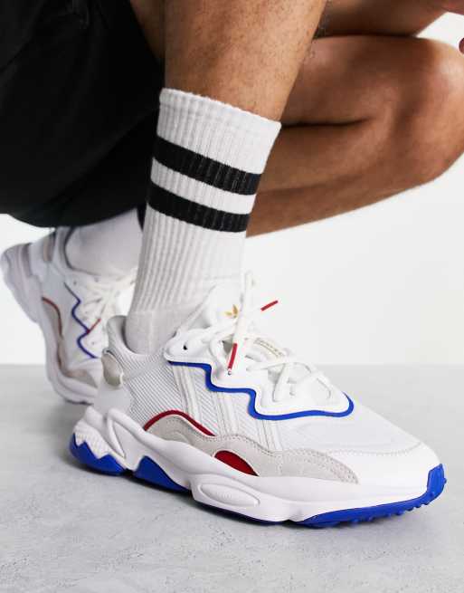 Adidas ozweego full discount white