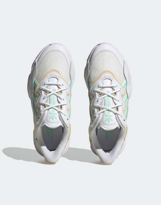 White and mint green hot sale adidas