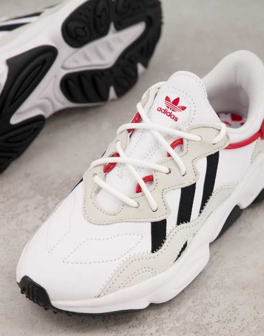 Adidas red hot sale heart trainers