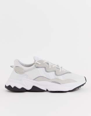 white ozweego trainers