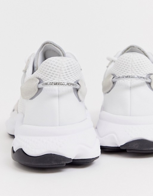 adidas Originals Ozweego trainers in white