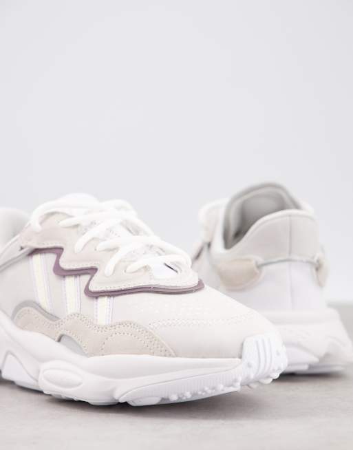 adidas Originals Ozweego trainers in white ASOS