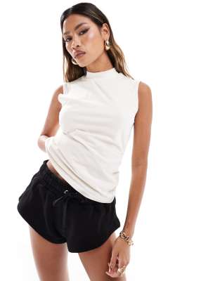 adidas Originals P ESS top in white