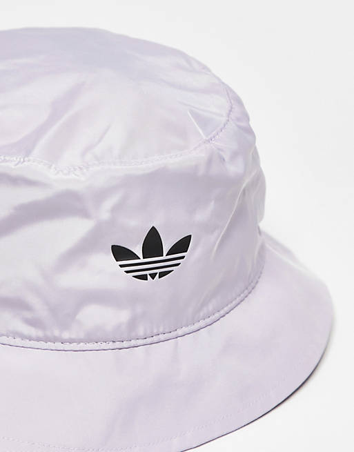 Taxi patrimonio Escarpado adidas Originals packable bucket hat in lilac | ASOS