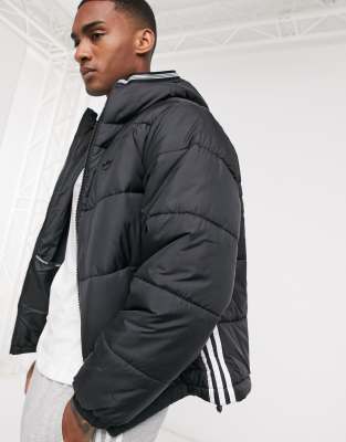 adidas originals 3 stripe padded jacket