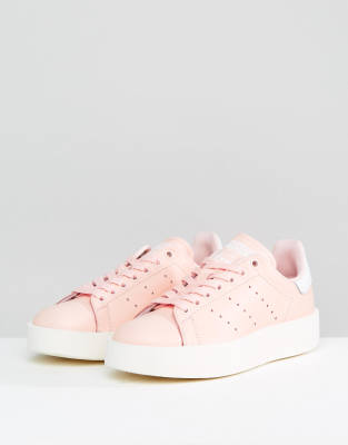 pale pink adidas trainers