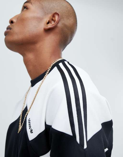 adidas Originals - Palmerston - Schwarzes Sweatshirt, DJ3455 adidas Originals - Palmerston - Schwarzes Sweatshirt, DJ3455