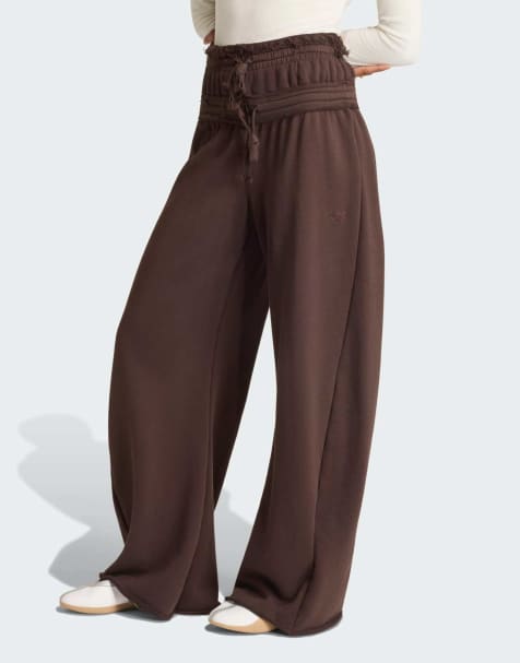 adidas Originals - pantalón de doble cintura en aurora coffee - view 1