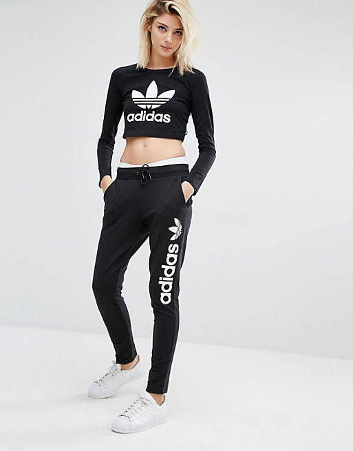 adidas Originals - Pantalon de jogging avec logo oversize