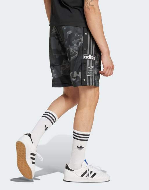 adidas Originals Pantaloncini neri mimetici ASOS
