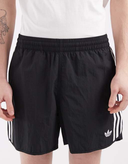 adidas Originals - Pantaloncini sprinter neri, 4 di 5