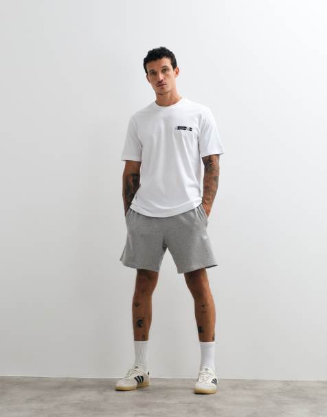 adidas Originals - pantalones cortos esenciales grises - view 1