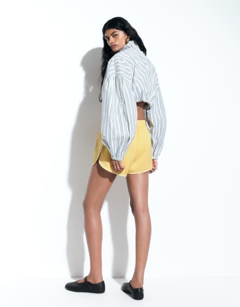 adidas Originals - pantalones cortos sprinter amarillos - exclusivo en ASOS - view 1