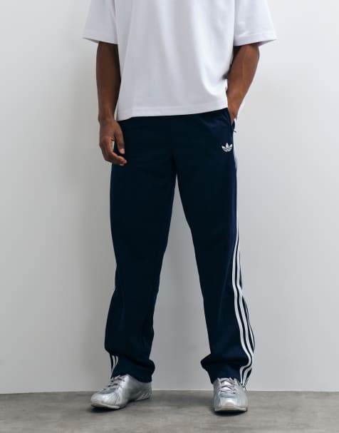 adidas Originals - pantalones de chándal Firebird Drop Needle en azul marino - view 1
