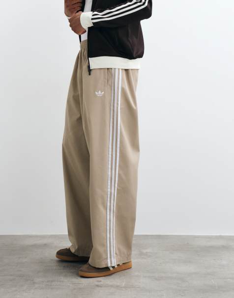 adidas Originals - pantalones de sarga en caqui claro - view 1