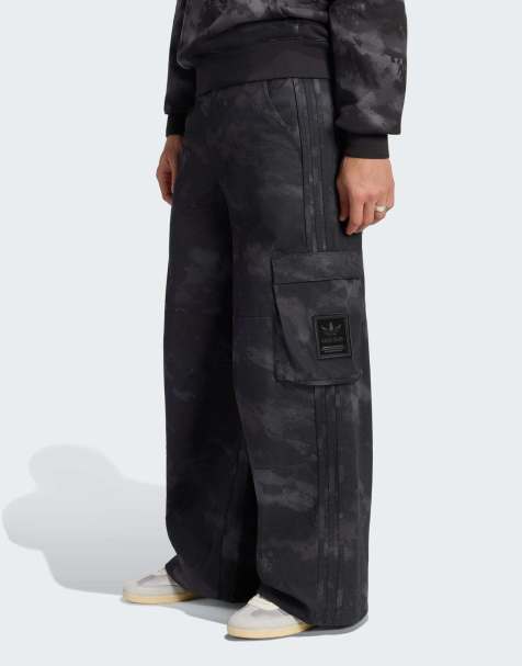 adidas Originals - Pantaloni mimetici neri - view 1