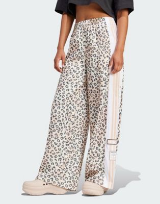 adidas Originals all over print track pants in Beige - ASOS Price Checker